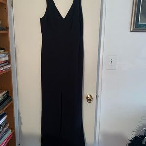WHBM black cocktail dress